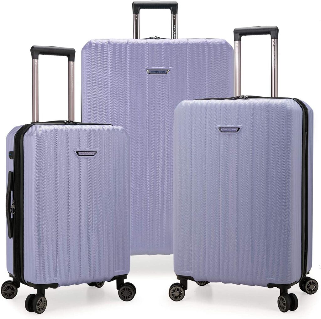 Traveler's Choice Dana Point Hardside Expandable Luggage Set, 3-Piece